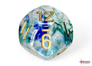 Nebula Oceanic/gold Luminary Polyhedral 7-Dice Set - Image 10