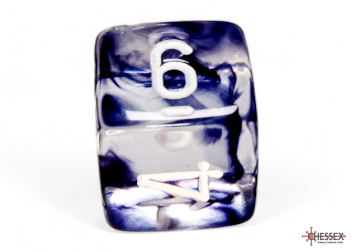 Nebula Black/white Polyhedral 7-Dice Set - Image 5 - Dice & Accessories - Image - Pop Weasel