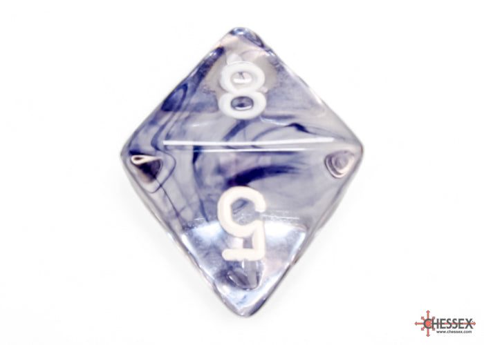 Nebula Black/white Polyhedral 7-Dice Set - Image 6 - Dice & Accessories - Image - Pop Weasel