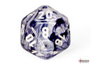 Nebula Black/white Polyhedral 7-Dice Set - Image 10
