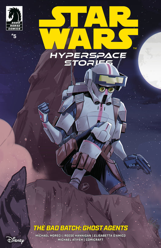 Star Wars: Hyperspace Stories: The Bad Batch--Ghost Agents #5 (CVR B) (French Carlomagno) - Image