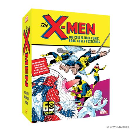Marvel The X-men 100 Collectible Comic Book Cover Postcards Previously Offered Thru Other Distributors