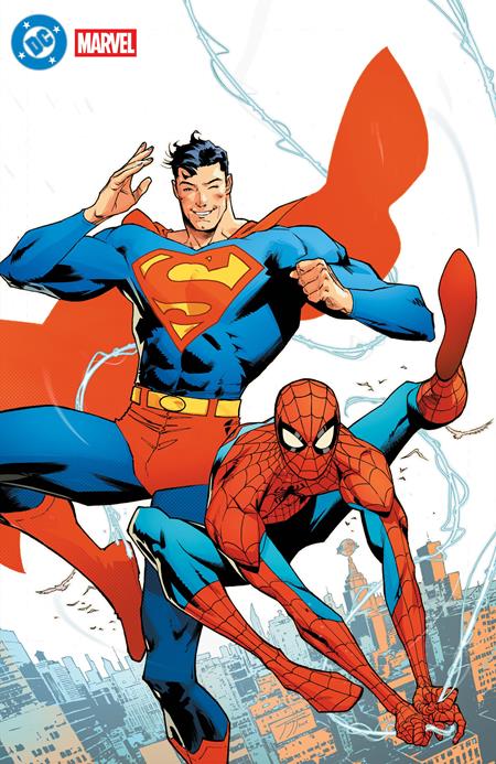 DC Marvel Superman Spider-man #1  | One Shot  Y Jorge Jimenez Foil Var