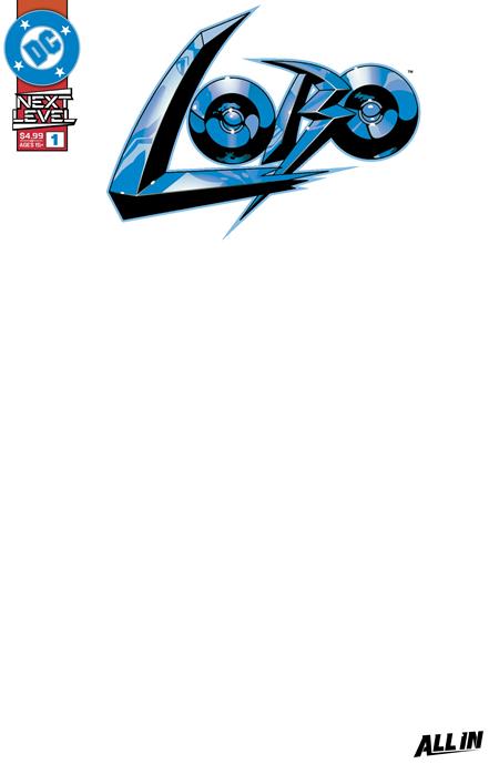 Lobo #1  F Blank Card Stock Var