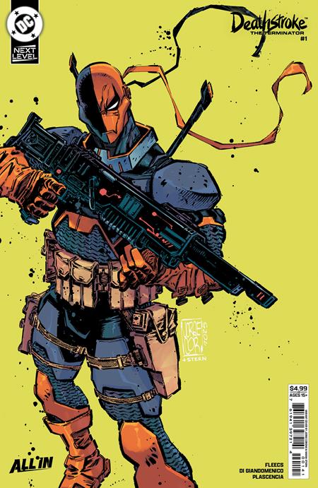 Deathstroke The Terminator #1  D Jorge Corona Next Level Card Stock Var