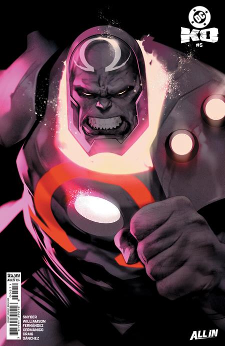 DC K.o. #5 (of 5)  F Ben Oliver Face-off Card Stock Var
