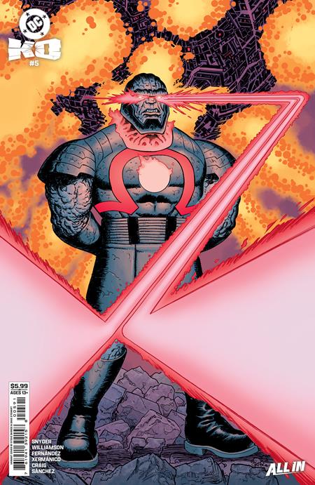 DC K.o. #5 (of 5)  H Steve Skroce Darkseid Card Stock Var