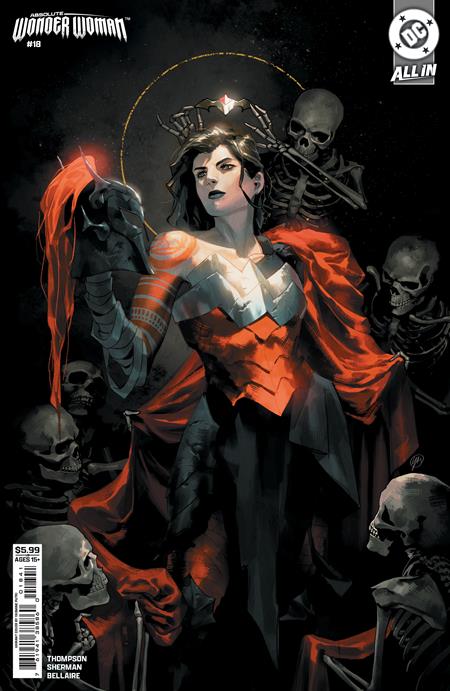 Absolute Wonder Woman #18  D Yasmine Putri Card Stock Var