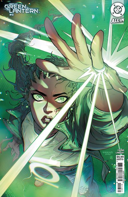 Absolute Green Lantern #12  C Haining Card Stock Var