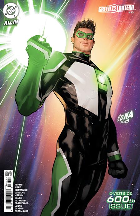 Green Lantern #33 B David Nakayama Card Stock Var (#600) - Comics - Image - Pop Weasel