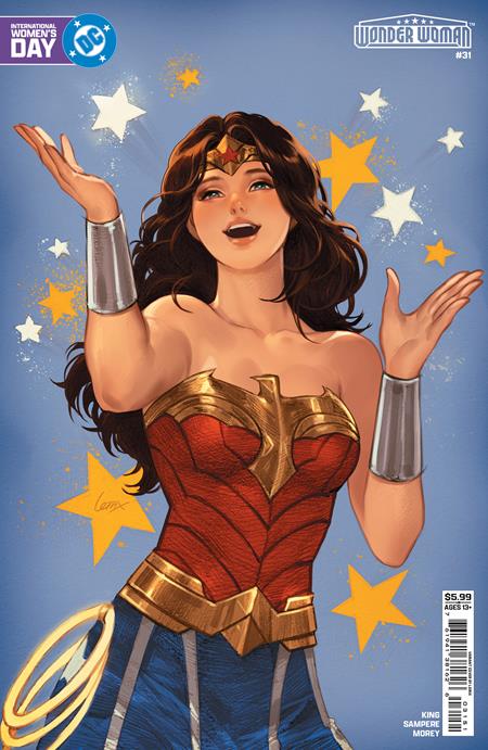 Wonder Woman #31  E Lesley Leirix Li International Women’s Day Card Stock Var