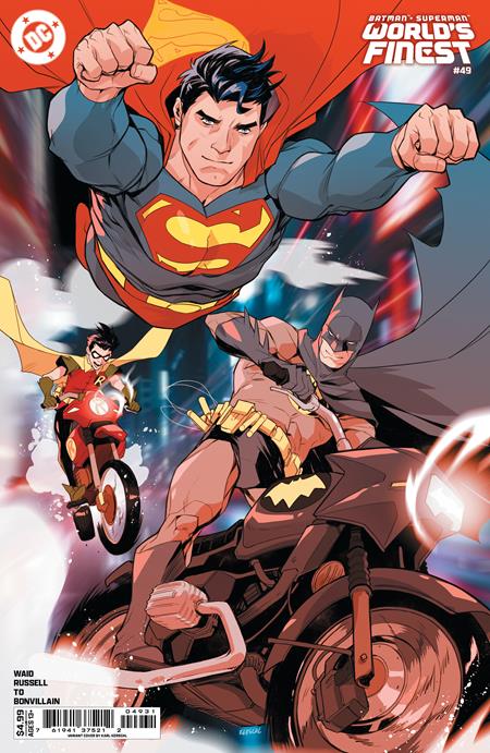 Batman Superman Worlds Finest #49  C Karl Kerschl Card Stock Var