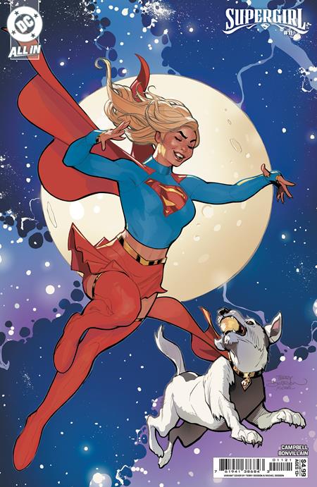 Supergirl #11  B Terry Dodson Card Stock Var