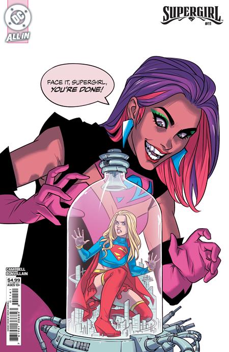 Supergirl #11  D Sophie Campbell Card Stock Var