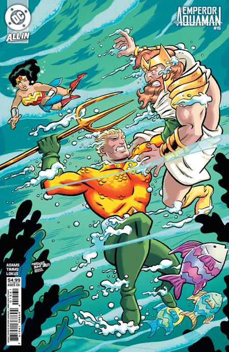 Emperor Aquaman #15  F Anthony Marques Card Stock Var