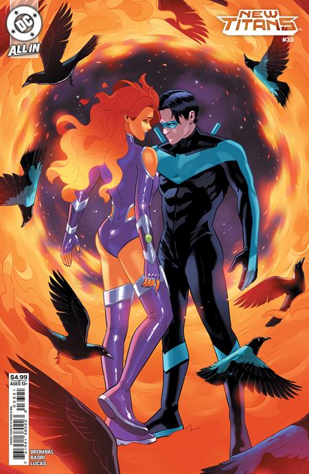 New Titans #33  B Stephen Byrne Card Stock Var