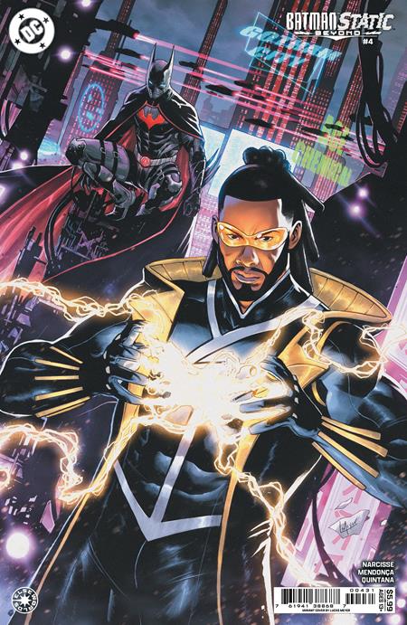 Batman Static Beyond #4 (of 6)  C Lucas Meyer Card Stock Var