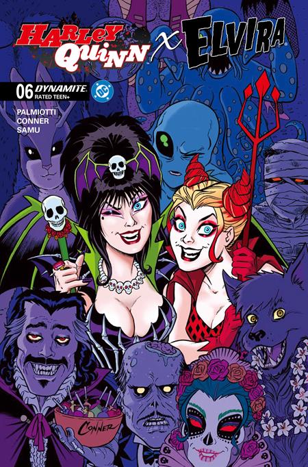 Harley Quinn X Elvira - Comics - Image - Pop Weasel