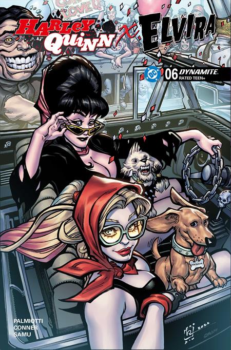 Harley Quinn X Elvira - Comics - Image - Pop Weasel