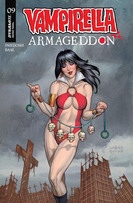 Vampirella Armageddon #9  C Joseph Michael Linsner Var