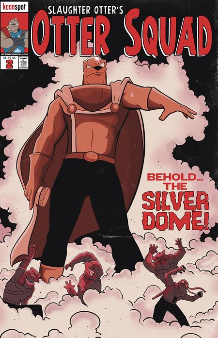 Otter Squad #2  B J Hammond Marvel Super Action #18 Homage Var