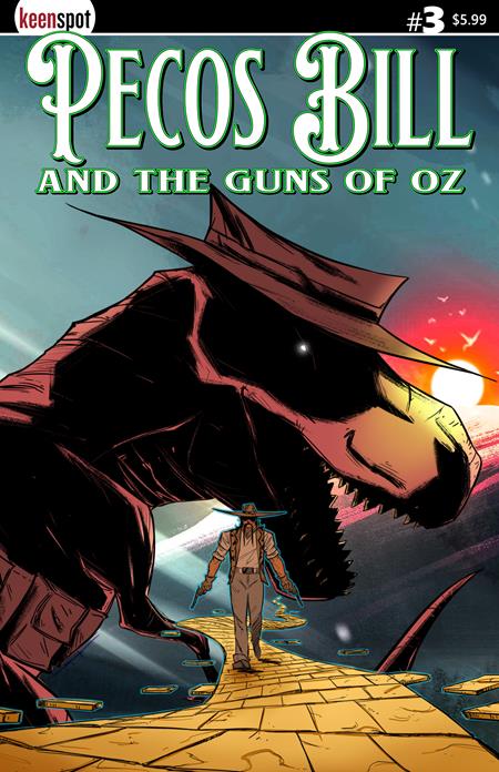 Pecos Bill & The Guns Of Oz #3  C Barush Merling Var