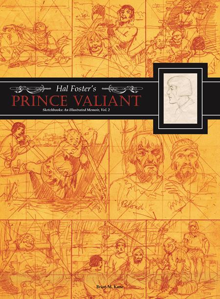 Hal Fosters Prince Valiant Sketchbooks  | Hardcover Vol 02 An Illustrated Memoir