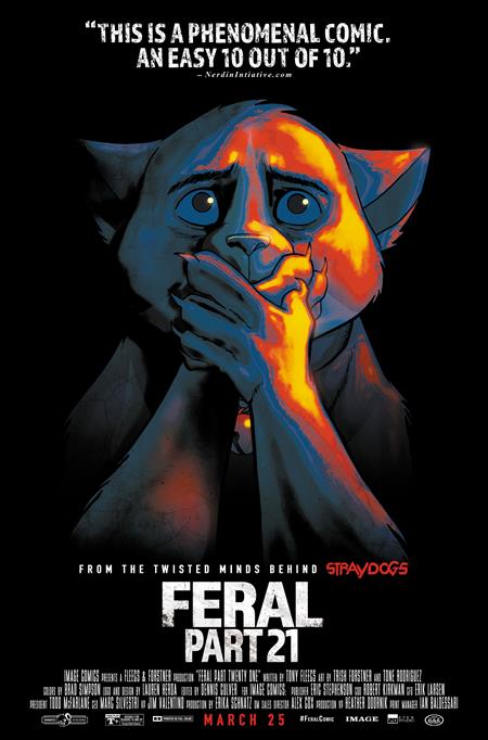 Feral #21  B Trish Forstner & Allen Passalaqua Var