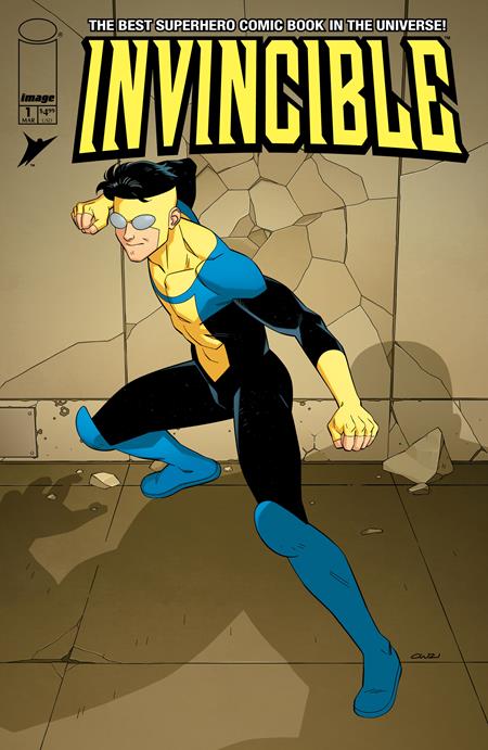 Invincible Foil Edition #1 Reprint  B Cory Walker & Dave Mccaig Var