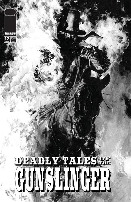 Deadly Tales Of The Gunslinger Spawn #17  B Patric Reynolds B&w Var