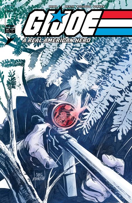 Gi Joe A Real American Hero #24 Hama Files Edition #24  B Chris Mooneyham Var
