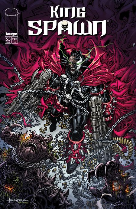 King Spawn #55  A Harvey Tolibao