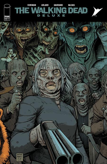 Walking Dead Deluxe #132  D Arthur Adams & Dave Mccaig Var