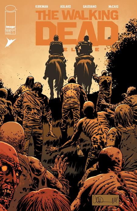 Walking Dead Deluxe #133  B Charlie Adlard & Mave Mccaig Var