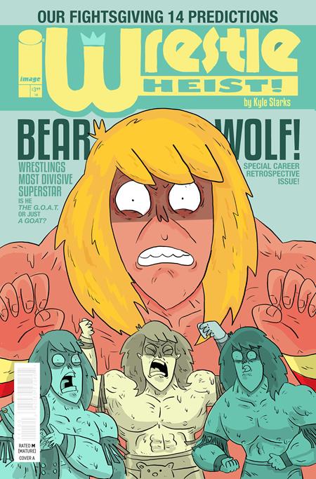 Wrestle Heist #4 (of 5)  A Kyle Starks