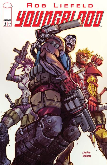 Youngblood #5  C Eric Canete Var