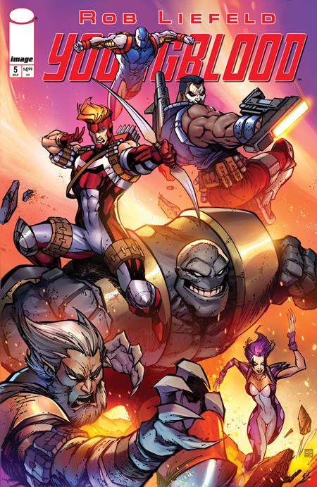 Youngblood #5  D Ale Garza Var