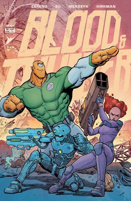 Blood & Thunder #11 E Ej Su & Msassyk Invincible Team Up Var - Image