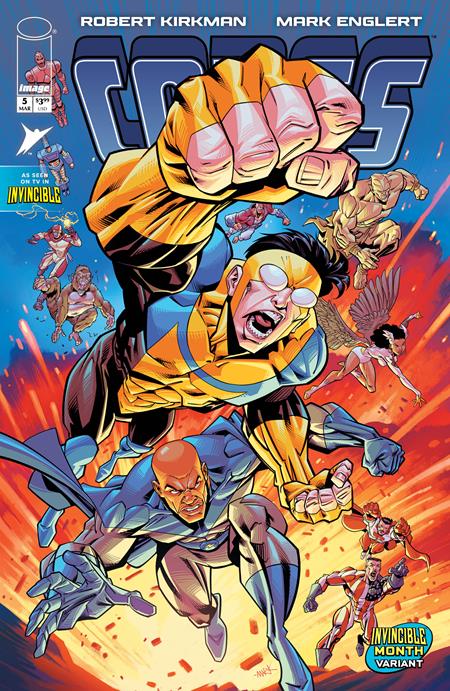 Invincible Universe Capes #5 F Mark Englert Invincible Team Up Var - Image