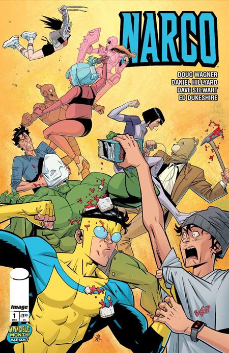 Narco #1 (of 5)  D Daniel Hillyard & Dave Stewart Invincible Team Up Var