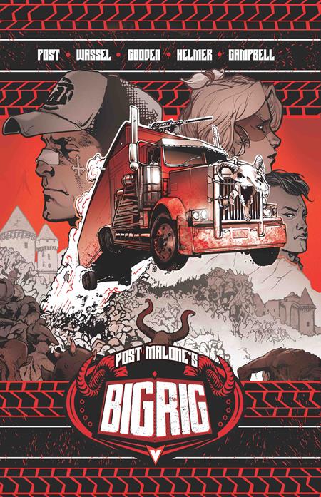 Post Malones Big Rig  | TPB Vol 01 Direct Market Exclusive - Graphic Novels - Image - Pop Weasel
