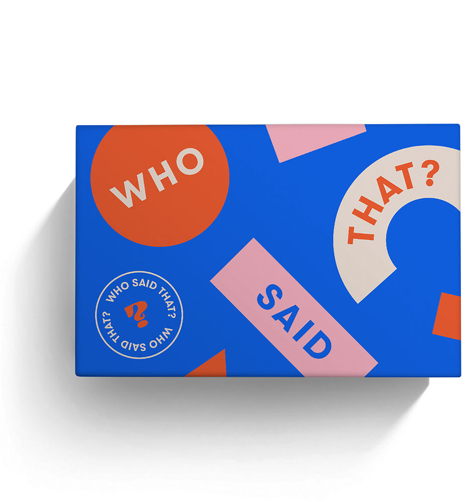 Who Said That? image - Merchandise - Image - Pop Weasel