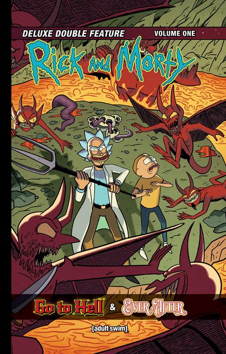 Rick And Morty Deluxe Double Feature Vol 1  | Hardcover - Graphic Novels - Image - Pop Weasel