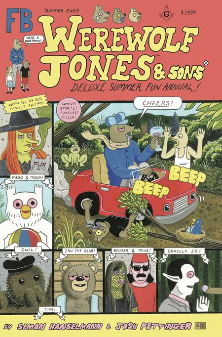 Werewolf Jones & Sons  | Hardcover Deluxe Summer Fun Annual - Graphic Novels - Image - Pop Weasel