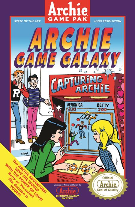 Archie Comics 85th Anniversary Presents Archie Game Galaxy #1  | One Shot  B Stan Goldberg Box Art Var