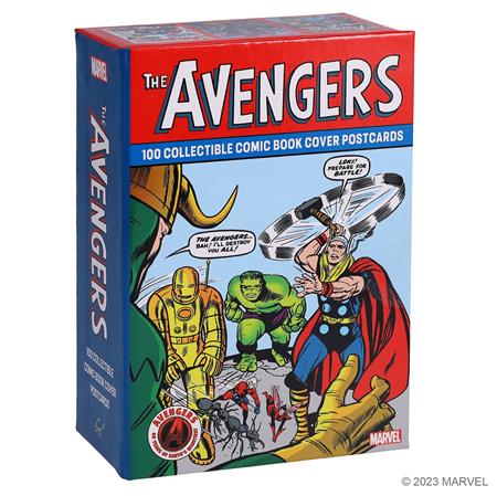 Marvel Avengers 100 Collectible Comic Book Cover Postcards Previously Offered Thru Other Distributors - Stationery - Image - Pop Weasel