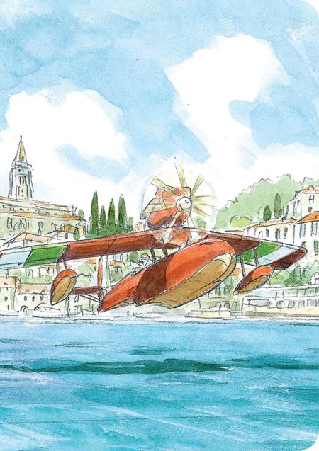 Studio Ghibli Porco Rosso Journal  | Hardcover Previously Offered Thru Other Distributors - Graphic Novels - Image - Pop Weasel