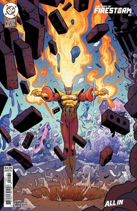 Fury Of Firestorm #1 (of 6)  B Riley Rossmo Card Stock Var