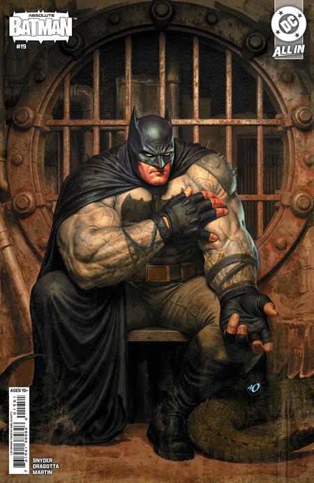 Absolute Batman #19  E Inc 1:25 Ariel Olivetti Card Stock Var