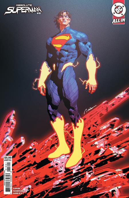 Absolute Superman #18  B Gerald Parel Card Stock Var
